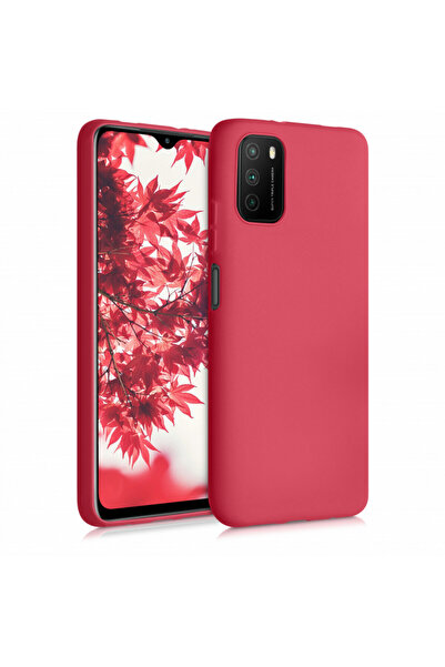 KWmobile Carcasă pentru Xiaomi Poco M3, silicon, roșie, 53971.208