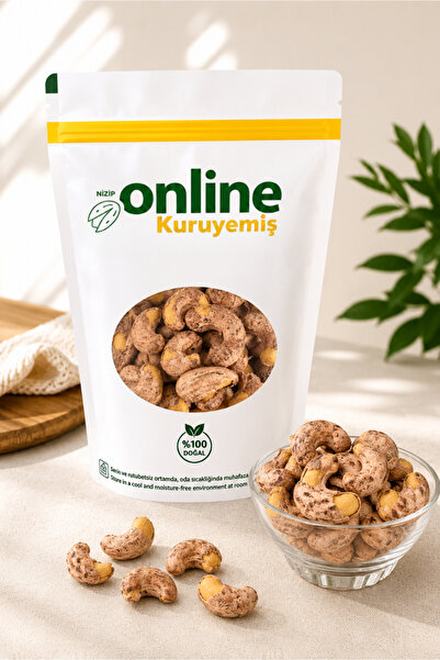 Nizip Online Kuruyemiş Kaju - Kabuklu Kavrulmuş - Yağsız - 100 gr