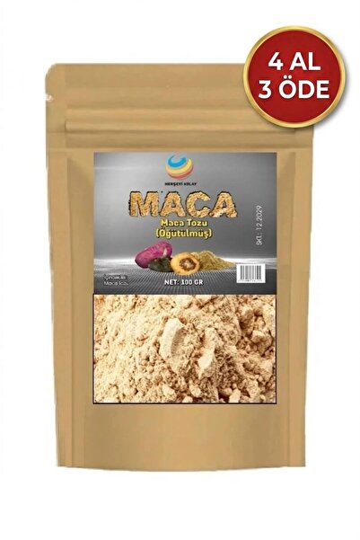 Herşeyi Kolay Öğütülmüş Gerçek Saf Maca ( Maka ) Kökü Tozu 100 gr - Maca Root...