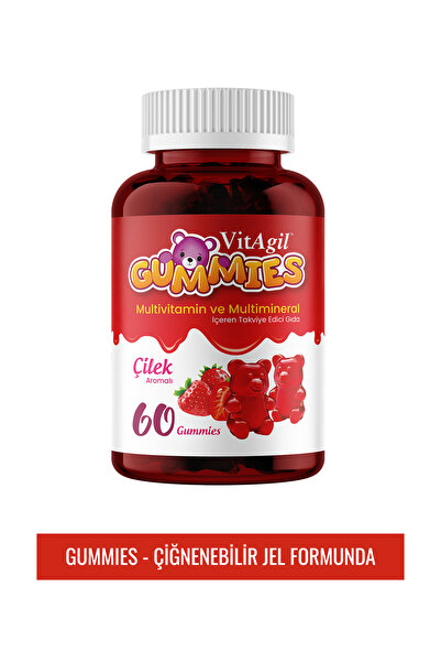 Vitagil Gummies | Multivitamin ve Multimineral | 60 Gummies (Çiğnenebilir Form)