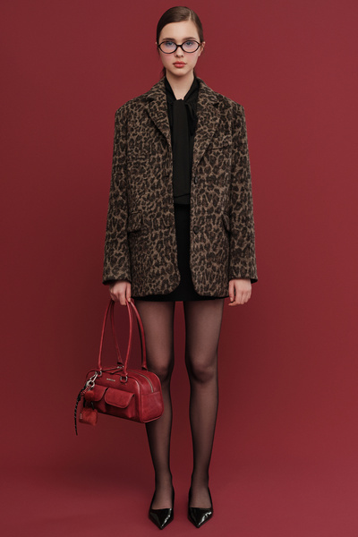Manuka Patterned Leopard Jacket