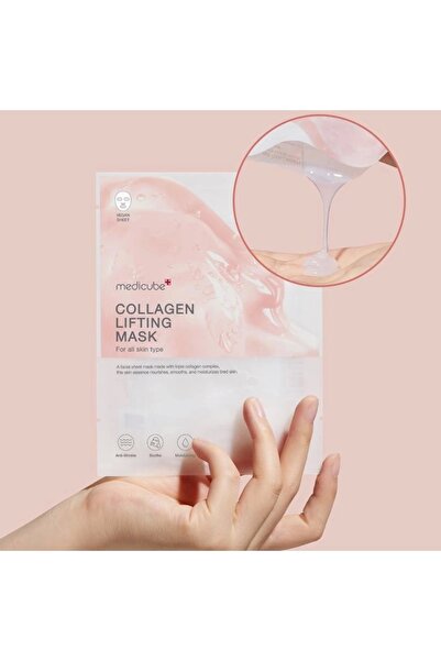Medicube Collagen Lifting Mask: Triple Collagen Complex for Hydration, Firmin...