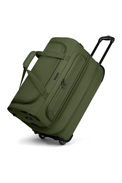 REDOLZ Duffle Essentials 2-Rollen Reisetasche 55 cm M mit Dehnfalte