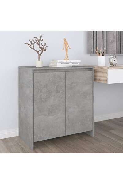 Concept Servantă, gri beton, 70x40x73,5 cm, PAL