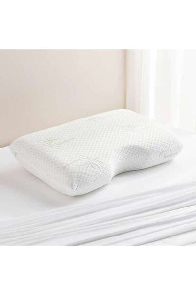 PAN HOME Elevate Ergonomic Memory Foam Pillow 45x70x14cm - White