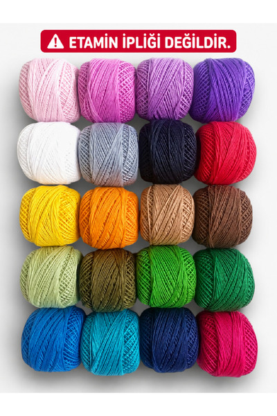 fabricorg Cotton Like 3 Numara 6 Kat Punch - Bileklik - Bandana - Runner Ipli...