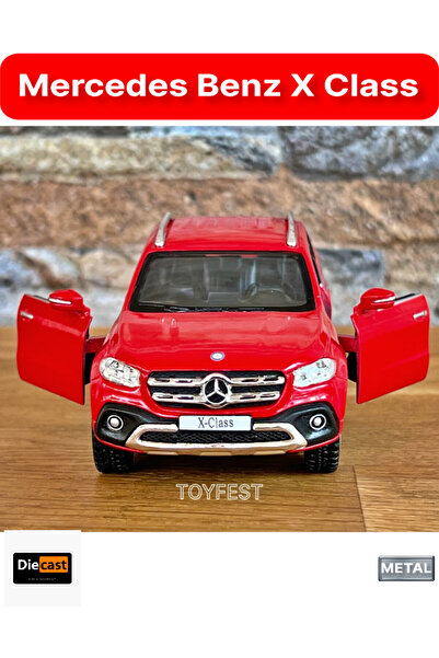 TOYFEST Mercedes - Benz X - Class Çek Bırak Kapıları Açılabilen Metal Model A...