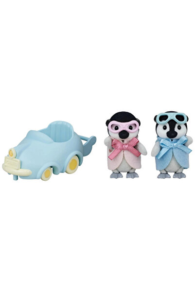 TOYFEST Sylvanian Families Penguen Bebekler Araba Keyfi 5695