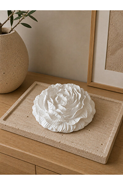 Mandalin Art Studio Şakayık Şeklinde Kiraz Çiçeği Kokulu Dekoratif Taş 15 cm