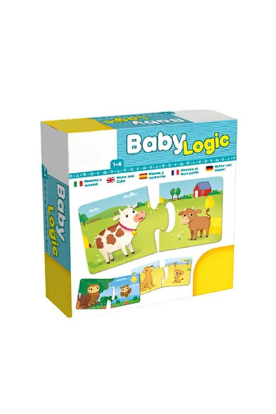 Stuniko ® Joc educativ Montessori, Logică pentru bebeluși - Mami și bebeluș, ...