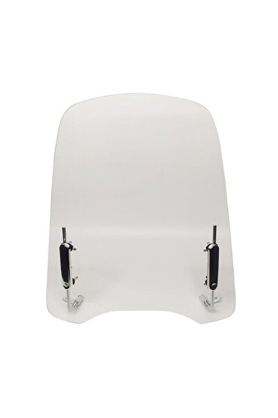 MOTOANL Motosiklet Ön Siperlik Camı Oval Model 58x45cm Scooter Model Cup Motor Siperlik Camı
