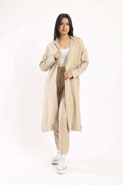 CARINA Long-Sleeve Hoodie Cardigan