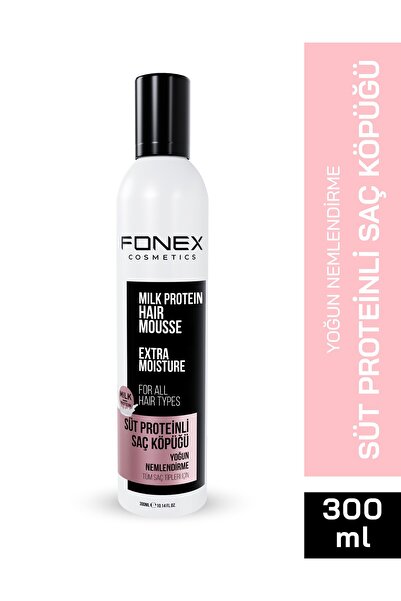 Fonex Saç Köpüğü Milk Protein 300 ML