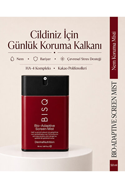 Bisque Bio-Adaptive Screen Mist — HA-4 Kompleks | Kakao Polifenol | DermaNutr...