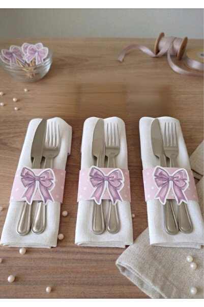 gökçem Pink Girl Themed Concept Party Cake Decorations.