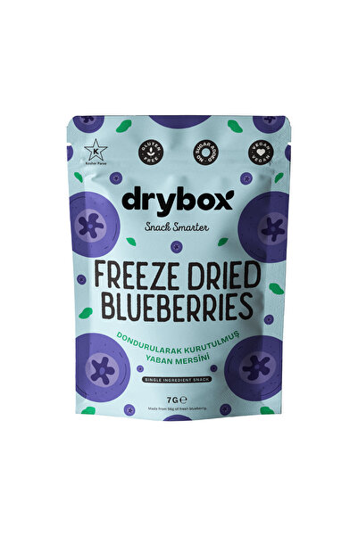 DRYBOX Blueberry 7g – Freeze-Dried Natural Fruit Snack with No Added Sugar