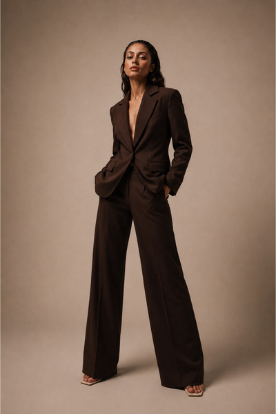 mantova Blazer Suit Single Button Jacket Pants