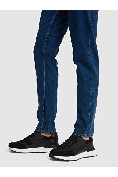 Cacharel Siyah %100 Deri Sneaker Ayakkabı 50322768-VR046