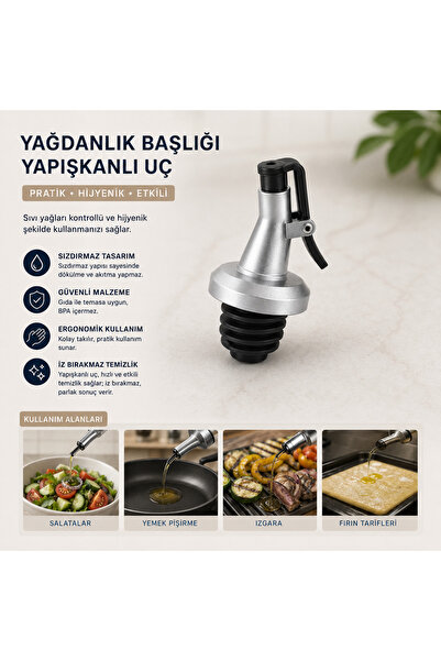 kumkumticaret Oil Pot Spout