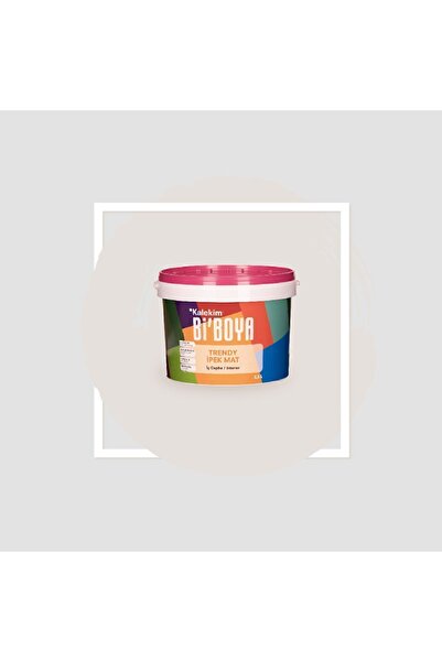 Bi Boya İpek Mat Trendy İç Cephe Duvar Boyası 2,5 Lt Dağ Grisi