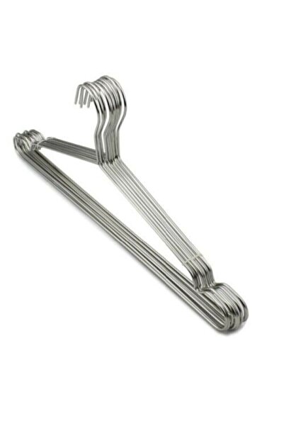 Olgun Home Metal Elbise 24 Adet Kıyafet Pantolon Askısı Tel