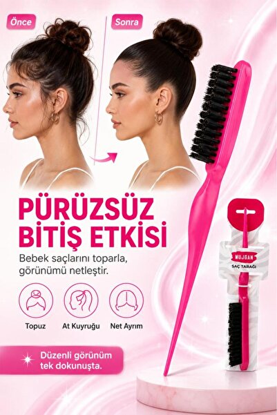 MUJGAN Profesyonel Saç Topuz Fırçası