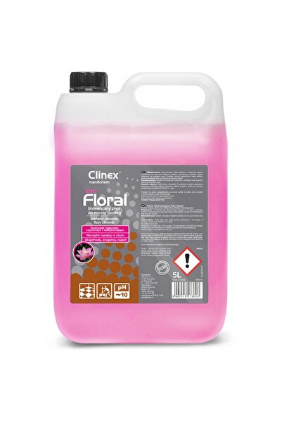Clinex Detergent lichid pentru curatarea pardoselilor, 5 litri, Floral Blush