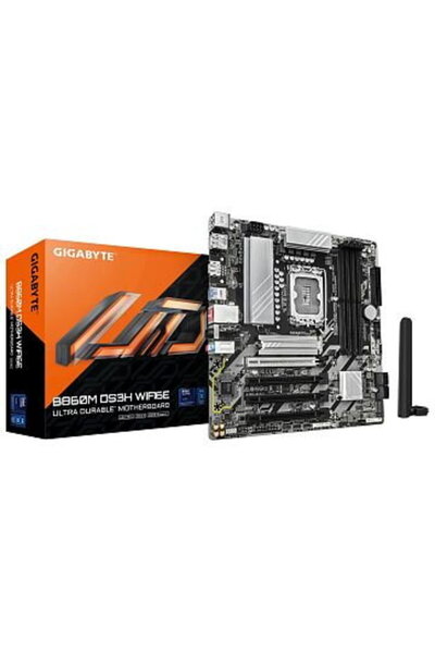 Gigabyte B860M DS3H WIFI6E, Intel B860, Socket 1851, mATX