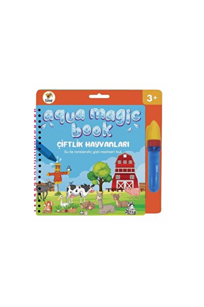 Lino AQUA MAGİC BOOK HAYVANLAR (SİHİRLİ BOYAMA KİTABI)