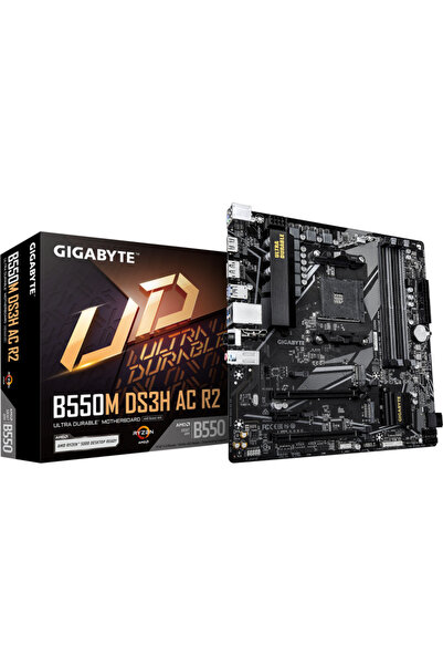 Gigabyte B550M DS3H AC R2 AMD B550 Socket AM4 mATX