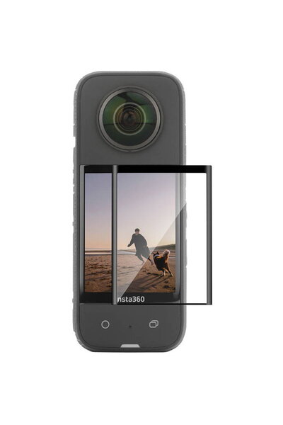 SunnyLife Folie securizată curbată pentru ecranul Insta360 X3