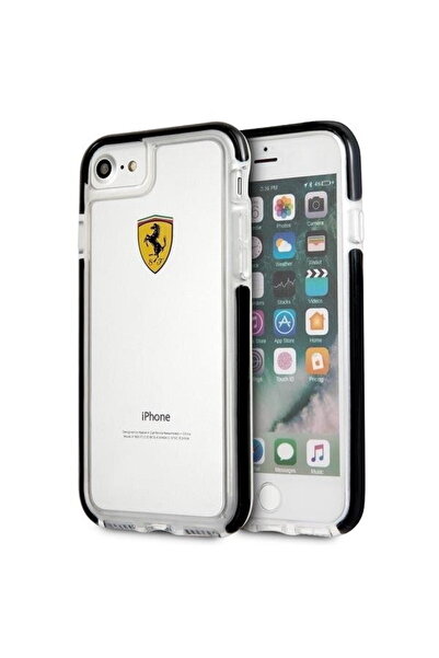 Ferrari Husă rigidă FEGLHCP7BK iPhone 7/8 SE 2020 / SE 2022 Antișoc transpare...