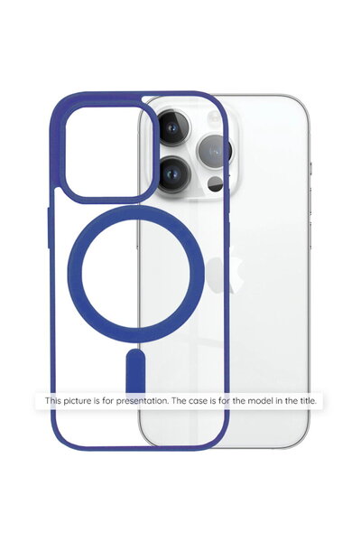 Techsuit Husă pentru iPhone 16 Pro Max - MagSafe Pro - Albastru