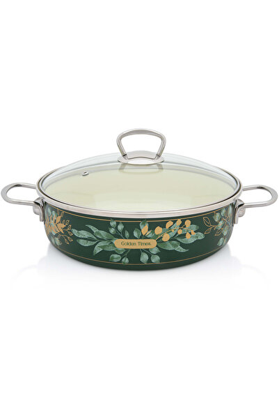 Metalac Pot 4l with lid Golden Times Metalacemail/26cm/4l