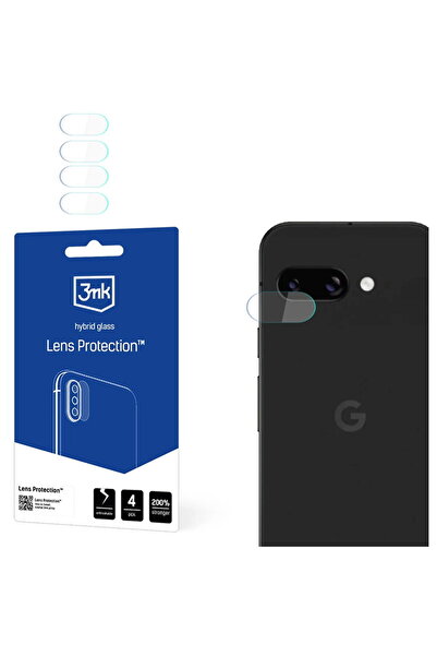 3MK Folie pentru Google Pixel 9a (set 4) - Protecție lentilă - Transparentă
