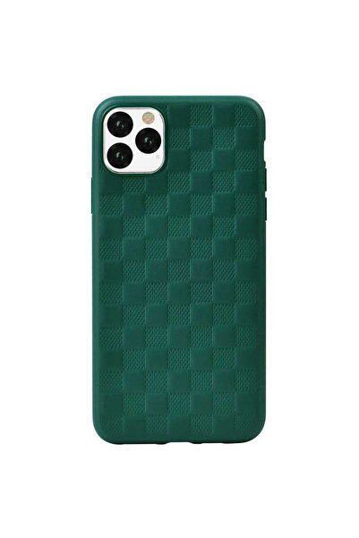 Devia Woven2 Pattern Design Soft Case iPhone 11 Pro green