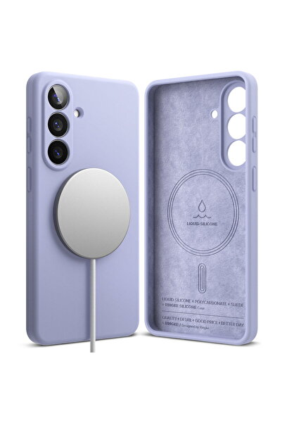 Ringke Θήκη Samsung Galaxy S26 Plus - Σιλικόνης MagSafe - Λεβάντα