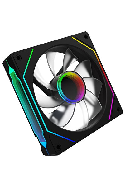 AQIRYS Reverse Blade ARGB LED 120 mm Negru