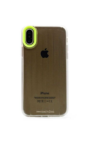 Devia Husă Seria Yonger pentru iPhone XS/X (5.8) galbenă