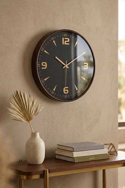 Frapan Home GLX 42 Cm Premium Dekoratif Duvar Saati Sessiz Mekanizmalı Büyük ...