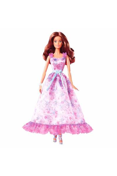 Barbie Doğum Günü Bebeği HJX01 - Kumral Hrm54