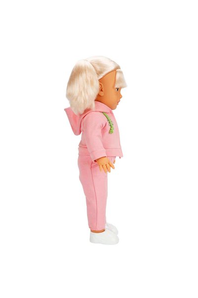 Sunman Tina Sporty Bebek 45 cm - Açık Pembe Eşofmanlı