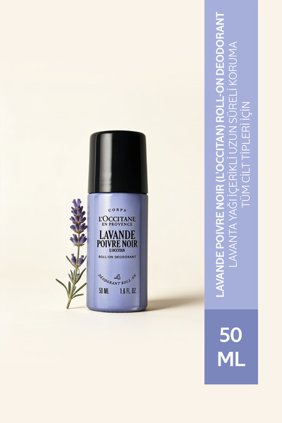 L'Occitane Lavande Poivre Noir (L'Occitan) Roll-on Deodorant, Unisex, Lavanta...