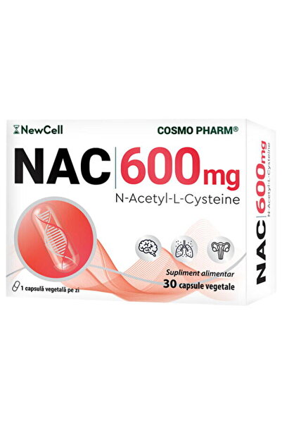 Cosmo Pharm NAC 600 (N-Acetilcisteina) 30cps vegetale