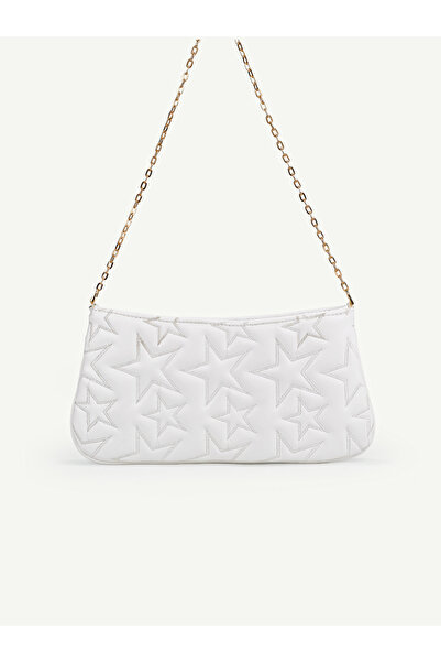 MYSTOBAG Women's Star Embroidered Chain Strap Shoulder Bag