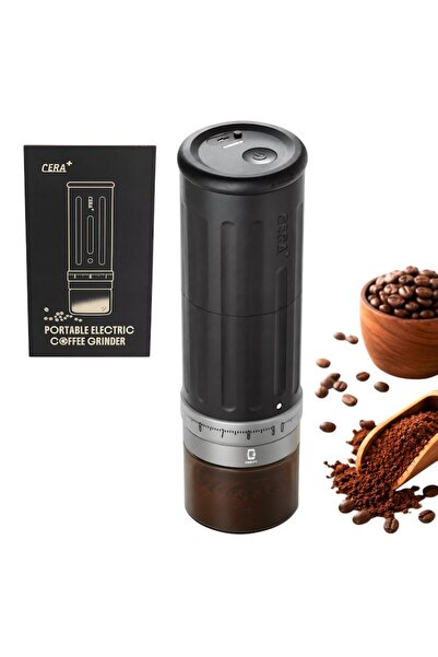 FAMIFY Râșniță electrică portabilă de cafea, Famify, 90 de setări de măcinare...