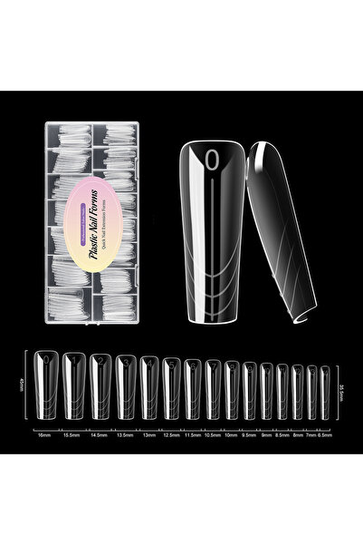 Choice G-150pcs-box TP 150Pcs/box Nail Dual Forms Acrylic Poly Nail Gel UV Qu...