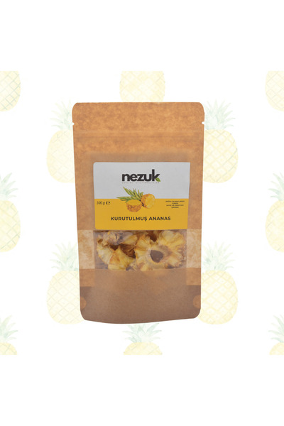 Kurutulmuş Doğal Ananas-100g