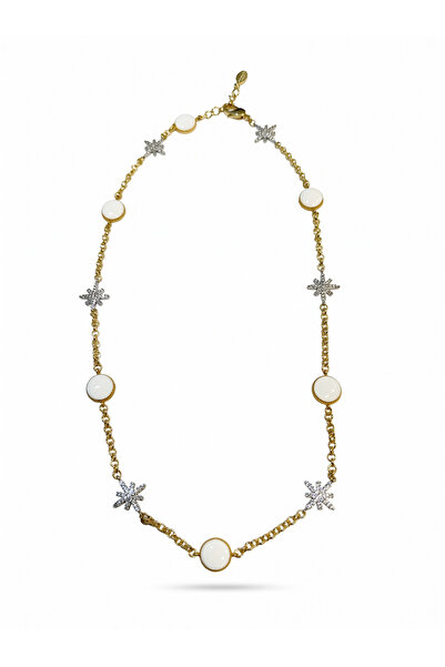 Rüzgar Alaz Pluton White Necklace