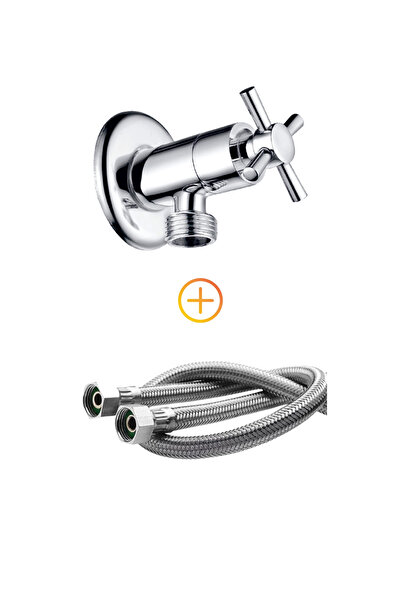 NAVEX 4-Bar Stainless Chrome Bidet Faucet (Open-Close) with 5 Years Warranty ...